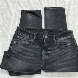 American Eagle Outfitters Men's Black Jeans Size 30x32